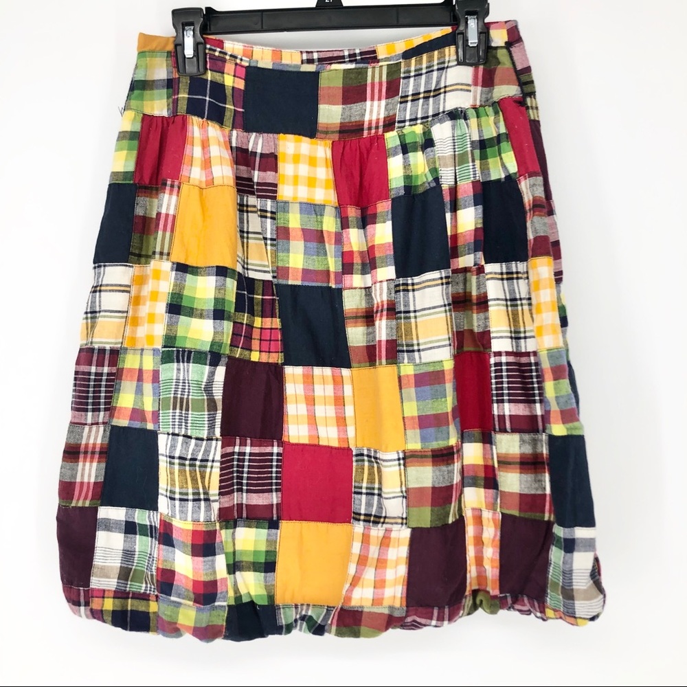 American Eagle Size 4 Patchwork Boho Peasant Skirt - image 1
